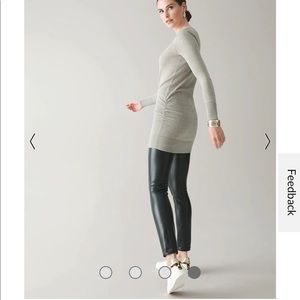 Faux leather leggings NWT